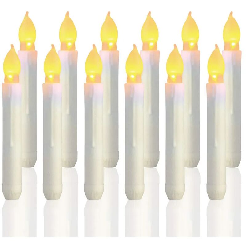12 bougies LED sans flamme, bougies flottantes Harry Potter à