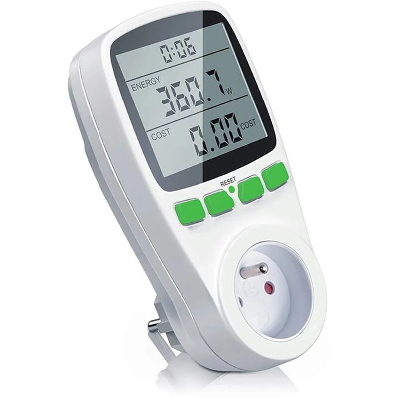 Consommation d'énergie Eqwergy - prise mesureur d'énergie/wattmètre