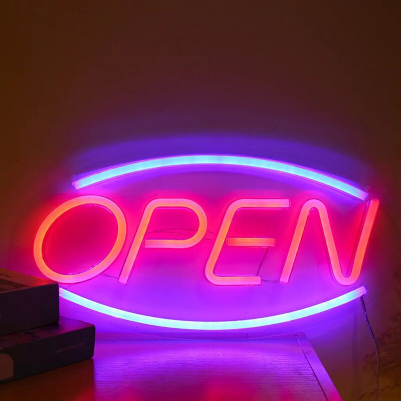 Enseignes au néon LED Bar Open, lumières pour pub, bar, chambre à
