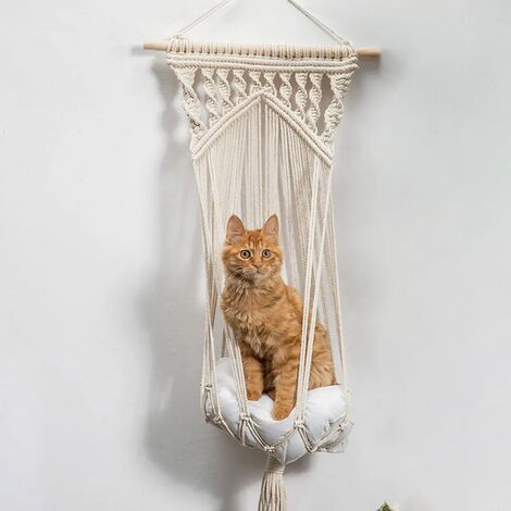Lits suspendus pour chats, fenêtre de nid confortable et Durable