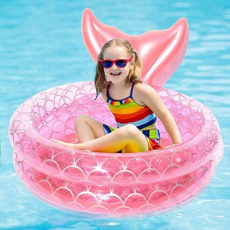 Baignoire gonflable pour enfants, piscine gonflable pour enfants, piscine  gonflable ronde à 3 anneaux, baignoire pour bébé 