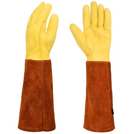 Gants jardin latex anti-épines ronces - Longs & résistants - MAPA