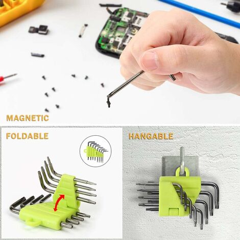 Jeu De 8 Clés Mâles Coudées Torx® En étui Facom - Bricolage