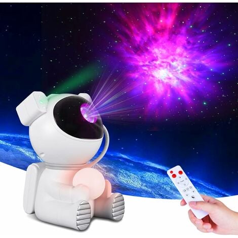 Projecteur Ciel Etoile,Projecteur de Galaxie D'astronaute Veilleuse Enfant  avec Nébuleuse,Minuterie et Télécommande,Starry Sky Lamp pour Enfants  Adultes (A) : : Luminaires et Éclairage