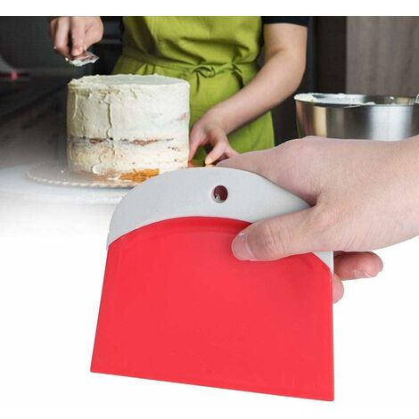 Grattoir en Silicone pour grands gâteaux, crème à gratter, grattoir en  Silicone pour la cuisson à domicile