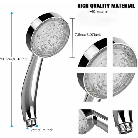 POMMEAU de douche bâton LED