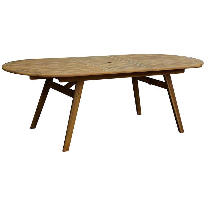 GARDENIA Tavolo amalfi teak-acacia