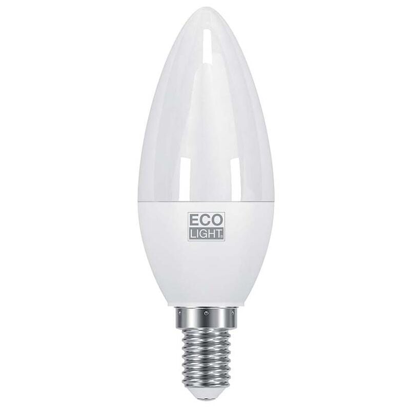 CENTURY E14 lamp led candela plastica 6w 500lm calda