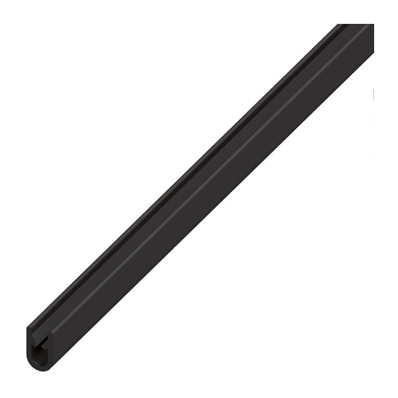 Profilo protezione bordi pvc nero 2.5 mt