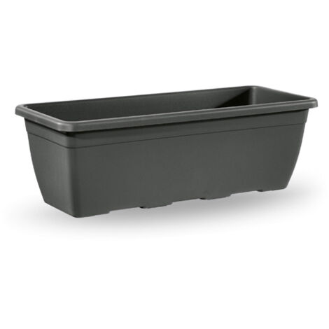CASSETTA NAXOS 50CM ANTRACITE VECA FIORIERA GIARDINO