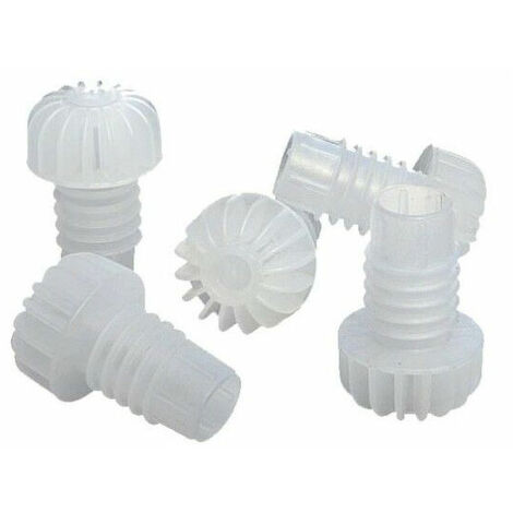 Tappi plastica gambo alettato