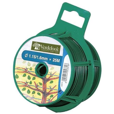 FILO PLASTIFICATO IN BOBINA MISURA 0,8 MM ROTOLO 50 METRI SET 5 PEZZI - BIACCHI ETTORE