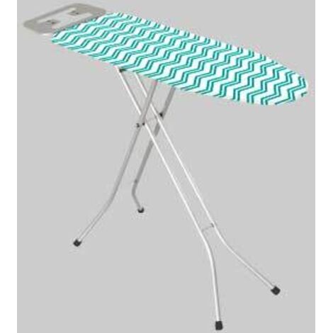 Asse da stiro fanta 30x105 cm, piano in rete, altezza regolabile, portaferro in acciaio verniciato