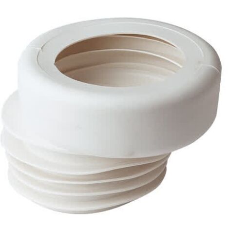 MANICOTTO PVC ECCENTRICO PER WC