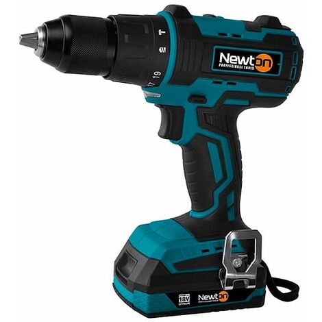 NEWTON Trapano avvitatore a percussione 18v litio 2,0 ah, motore brushless (1/4)