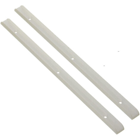 COPPIA GUIDE GUIDA PER CASSETTI SCORREVOLI CM. 50 BIANCO - Foto 3