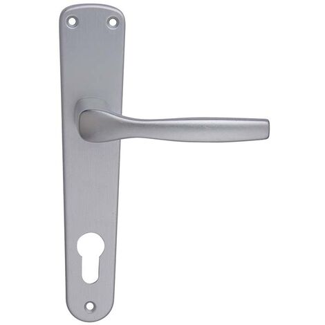 Maniglia thea su placca q.8 y/85mm all.arg