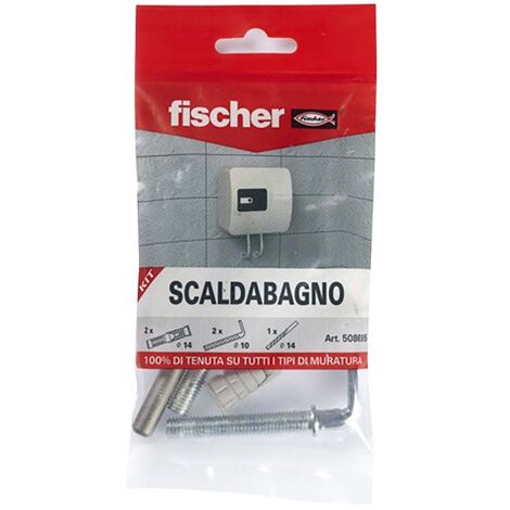 Kit di montaggio per scaldabagno completo  per un fissaggio in sicurezza