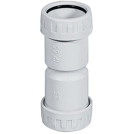 Manicotti stagni tubo-tubo ip65 diametro 20 mm - 2 pz