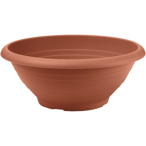 Ciotola campana, colore terracotta, Ø 20xh.8 cm