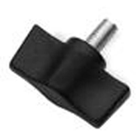 Ruota In Gomma Con Perno Filettato M10 50 Mm Set 2 Pz. | Leroy Merlin