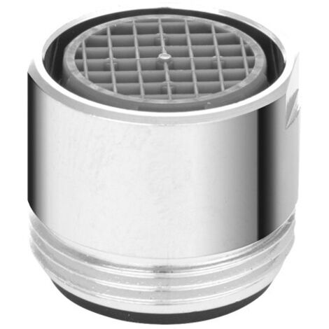 Rompigetto aeratore aeroflux idrobric, per rubinetto o miscelatore, filettatura maschio m18, ottone cromato, idb blirom0062ae