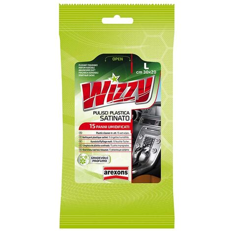 Arexons wizzy pulisci plastica satinato auto