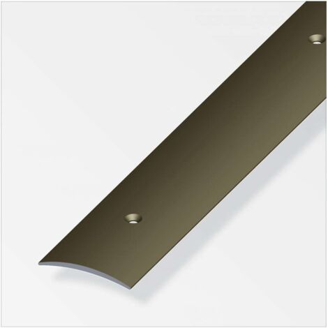 Profilo Di Raccordo 30X5 Alluminio Ottone 2 Metro