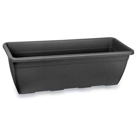 CASSETTA NAXOS 40CM ANTRACITE VECA FIORIERA GIARDINO