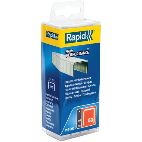 RAPID Graffe a filo fine n° 53 16 mm, confezione 5000 pz (1/4)