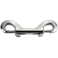 Moschettone doppio znc l 90 mm