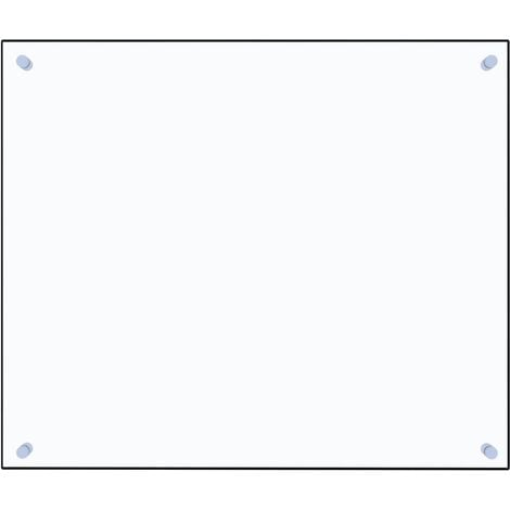 Crédence Cuisine Fond de hotte - Dosseret de cuisine Transparent 70 x 60 cm Verre trempé BV226073