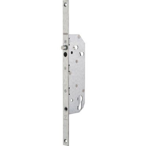 Serrure monopoint encastrée 1pt réversible axe 40 mm – Acier zingué – Épaisseur 14,5 mm – Pour cylindre européen – Ferco By Thirard - axe40 (1/6)