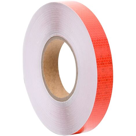 Prolenta Premium Reflektorband Rot 2,5 cmx50 m PVC