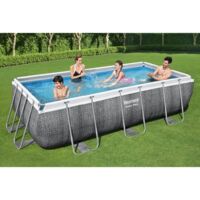 Prolenta Premium Power Stahlrahmen-Pool Set 404x201x100 cm