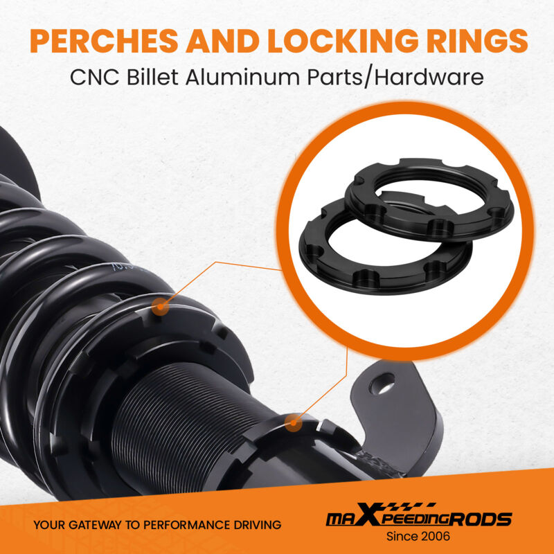 Coilover Regolabile MaXpeedingrods Per BMW Serie 3 E46 - Assetso Ad Altezza Variabile - Foto 6