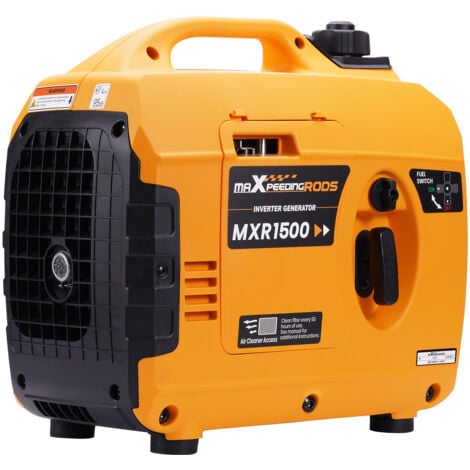 [NON UTILIZZATO] Inverter generatore di corrente 1200W 230V gruppi elettrogeni silenziato Benzina 4 tempi per il viaggio in campeggio MaXpeedingrods