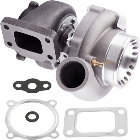 Water +Oil Universal GT35 GT3582 T3 Turbocharger Turbocompressore &Guarnizioni (1/5)