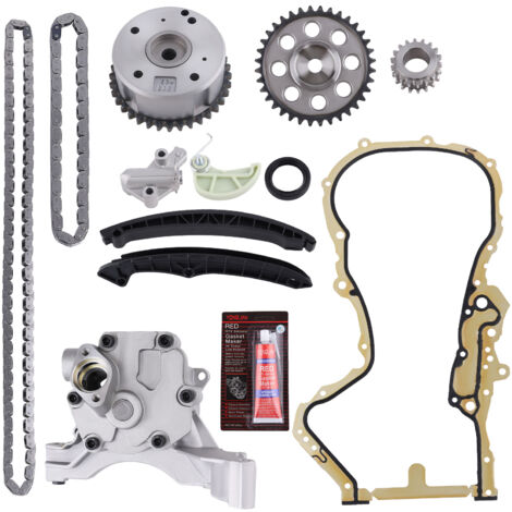 Catena di distribuzione+guarnizione+catena pompa olio for AUDI SKODA VW 1.4 TSI (1/5)