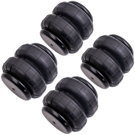 4PCS Molla Ad Aria Soffietto Ammortizzatore 2500 LB 1/2 "porta npt Universale