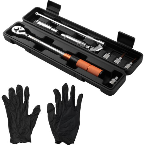 Chiave Dinamometrica 3/8" 5-60Nm for Bicicletta Set 11 Accessori Giunto