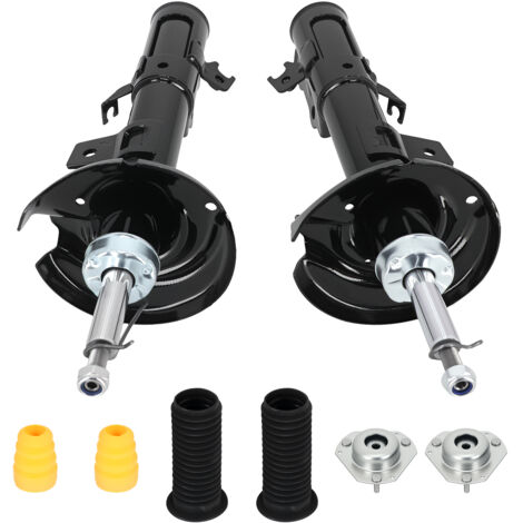 2 ammortizzatori + cuscinetto kit assistenza anteriore for Ford Fiesta 6 2008-17