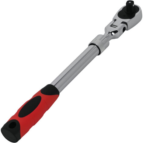 Chiave a Cricchetto 1/2 Pollici 72 Denti Manico Estensibile 330-440mm