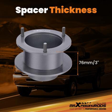 3" for Dodge Ram 1500 1994-2001 3 inch Coil Spacers Front Lift Leveling Kit 4X4 (1/5)