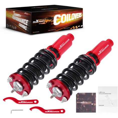 Anteriori Kit Assetto a Ghiera for Honda Civic V VI CRX II III 1988-2000 (1/5)