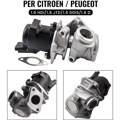 Valvola EGR Per Motori Diesel 1.6 - Compatibile Peugeot 1618Ln / Ford 1702178 - Ricambio Auto - Foto 6