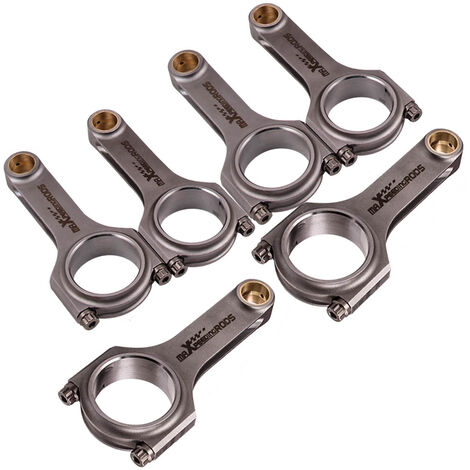4340 EN24 Forged Conrod Connecting Rods For Vw Golf R32 For Audi A3 3.2l VR6 24V (1/5)