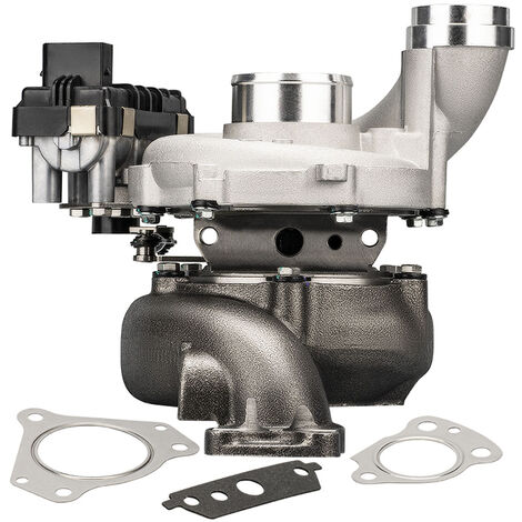 Turbolader satz für Mercedes ML 320 CDI W164 OM642 224 PS 757608 A6420901490 (1/5)