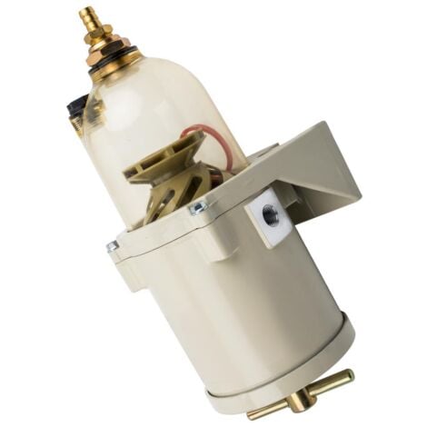 VOBOR Marine Kraftstofffilter R12T - 30 GPH Diesel-Wasserabscheider Für Boote, Traktoren & Generatoren