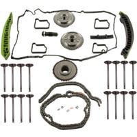 Timing Chain Kit+ Inlet Outlet Valves For Mercedes Class C E W203 W204 W212 SLK